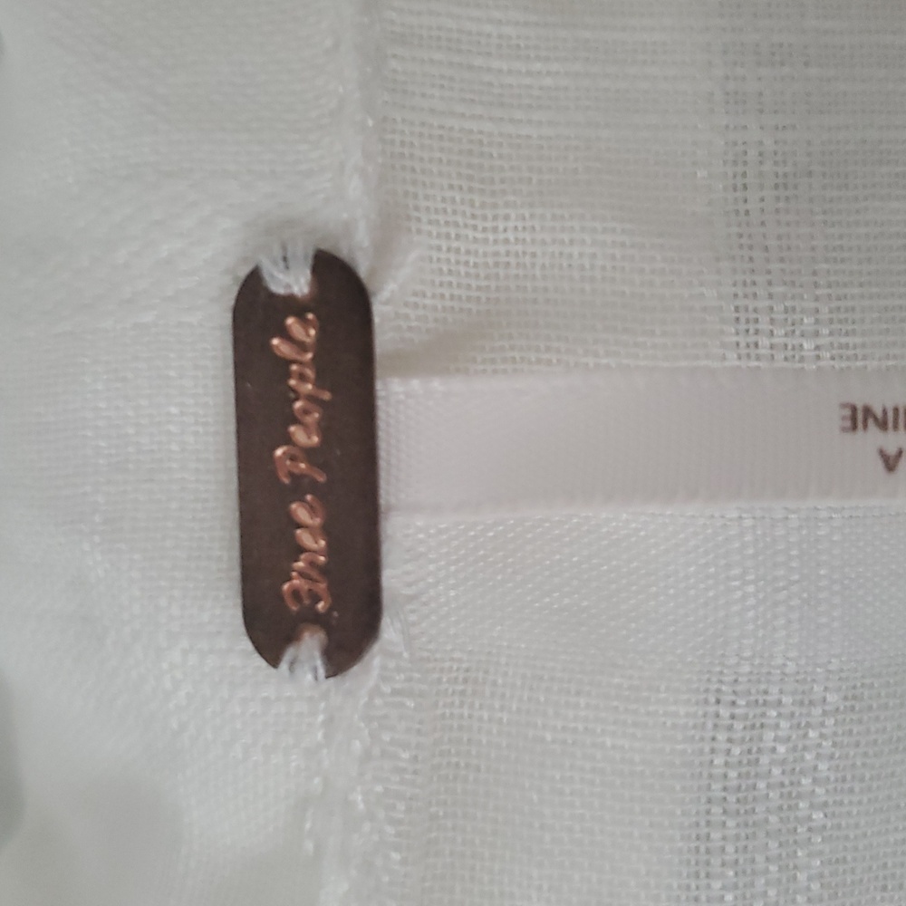 Free People Martha One-Piece White Jumpsuit Size S - Picture 3 of 16